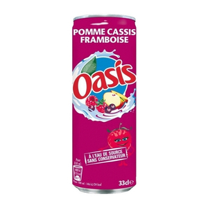 Canette Oasis pomme cassis