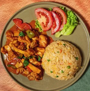 POULET CURRY ROUGE