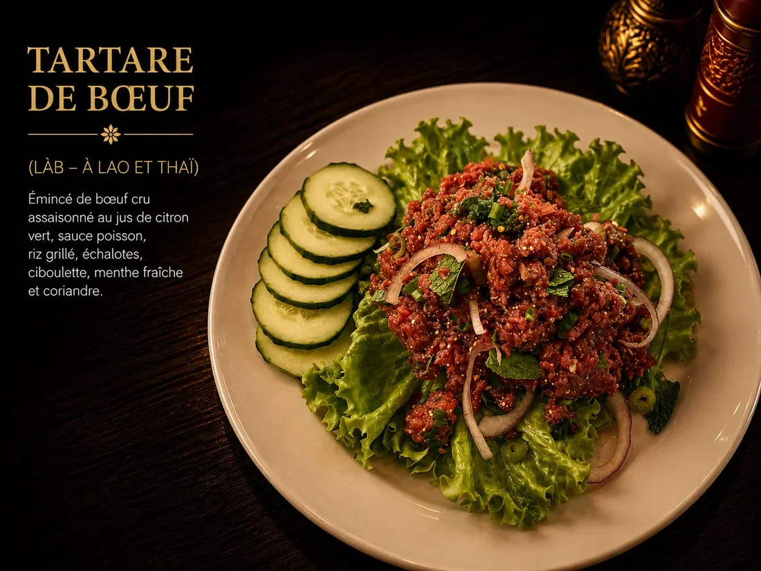 Bol de pho fumant aux herbes fraîches